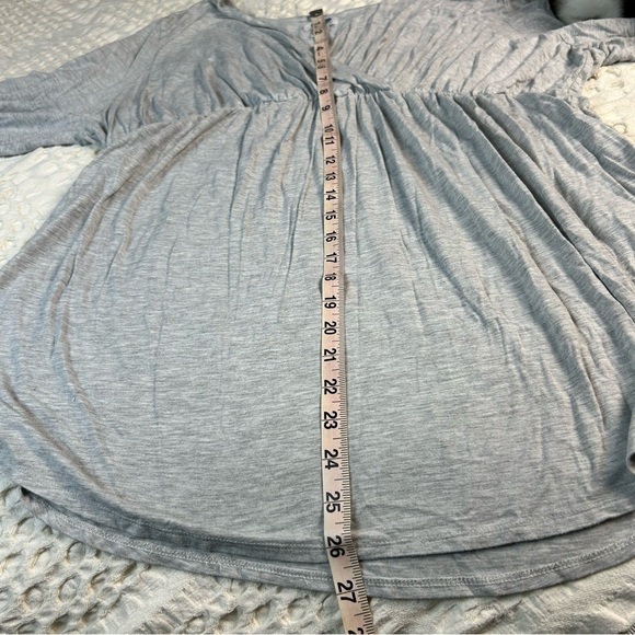 Maternity plus size bundle of 3 gray top nursing bra & New tank top 1x XXL 16/18 - Picture 12 of 16